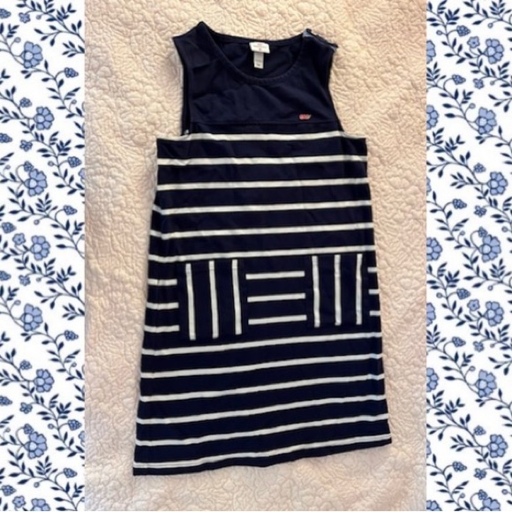 Girls Vineyard Vines cotton mini dress